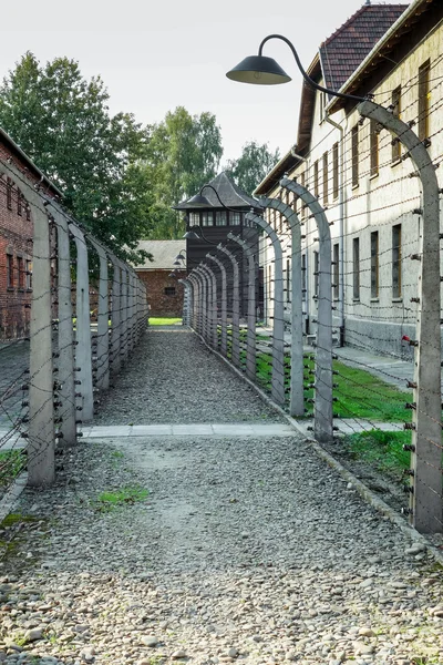 Konzentrationslager auschwitz in oswiecim poland — Stockfoto