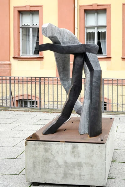 Escultura moderna en Weimar — Foto de Stock