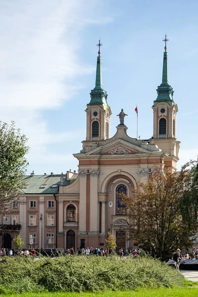 Військові собор у Варшаві — стокове фото