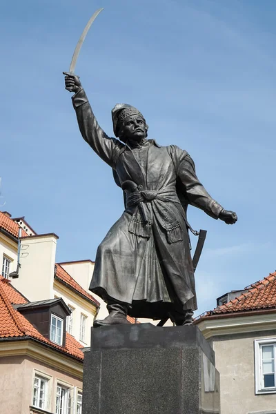 Monumento a Jan Kilinski en Varsovia — Foto de Stock