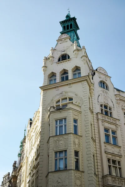 Bloque de apartamentos en el barrio judío de Praga —  Fotos de Stock