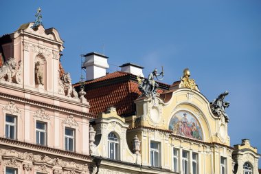 Prag'da bulunan Bakanlığı ve yerel kalkınma Art Nouveau yapı