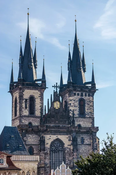 Church of Our Lady Before Tyn in Prague — Stock Photo, Image