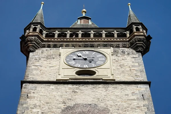 Teilansicht des alten Rathauses in Prag — Stockfoto