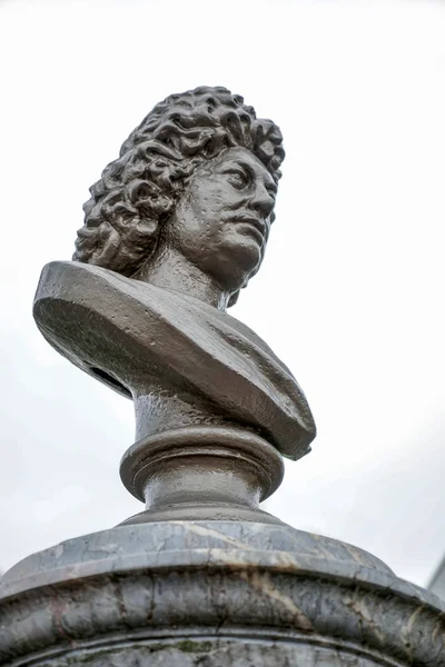 Busto de Frederico II, Conde de Hesse-Homburg em Friedrichsdo — Fotografia de Stock