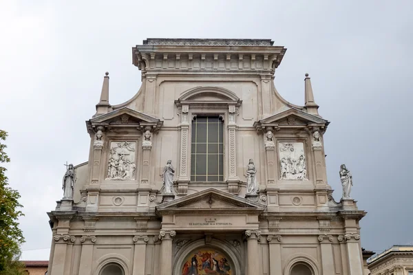 Chiesa dei Santi Bartolomeo e Stefano a bergamo — Foto Stock