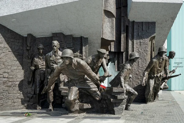 Pomnik Powstańców polskich myśliwców w Warszawie — Zdjęcie stockowe