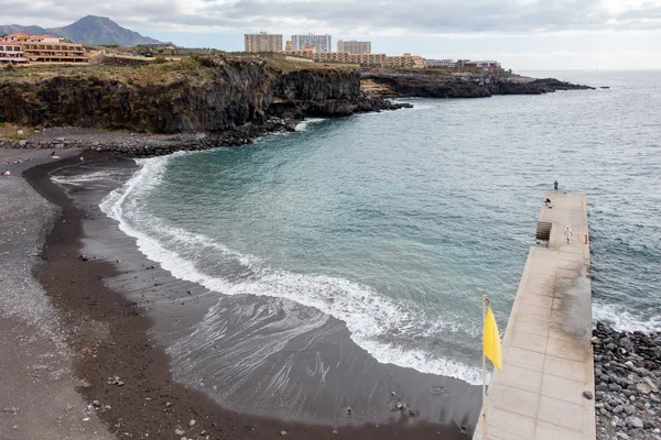 Blick auf den Strand von Callao salveje auf Teneriffa — Stockfoto