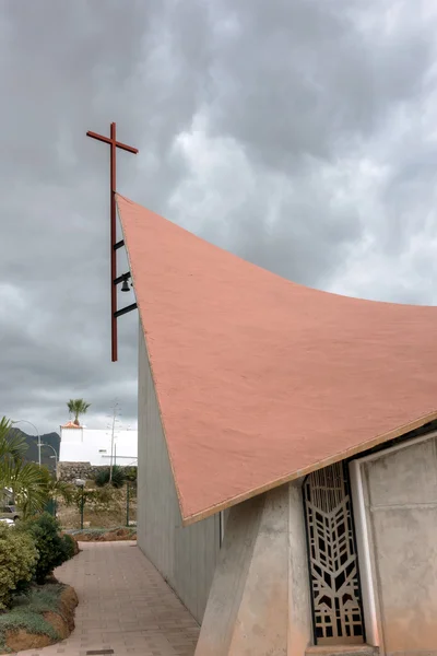 Vista parcial de la Iglesia de Jesucristo Redentor Callao Salva — Foto de Stock