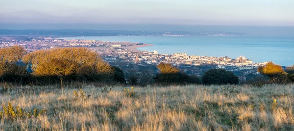 Pohled na eastbourne — Stock fotografie