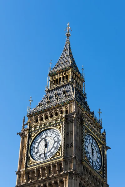 Zblízka na big ben — Stock fotografie