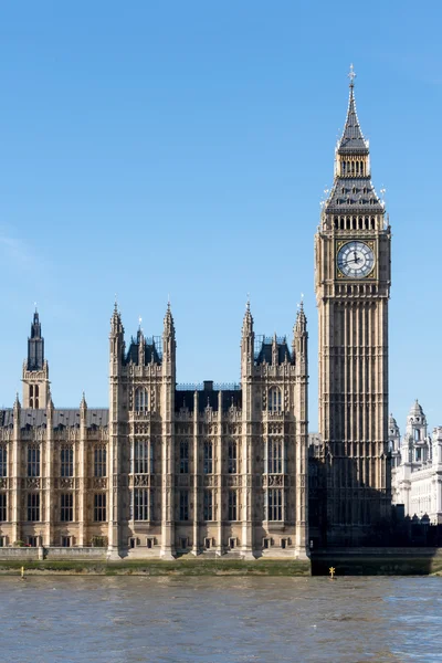 Big Ben e le Camere del Parlamento a Londra — Foto Stock