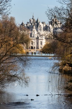 St Jame's Park Londra'nın görünümünü