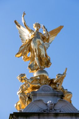 Victoria Memorial Buckingham Sarayı dışında