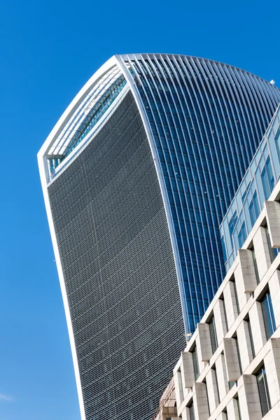 Vista de perto do edifício Walkie Talkie em Londres — Fotografia de Stock