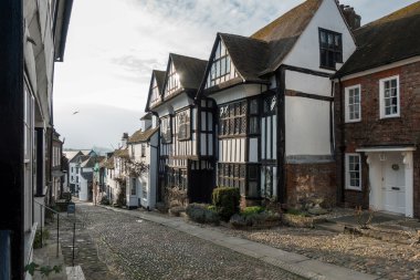 Deniz kızı Hill çavdar East Sussex'deki / daki görünümünü