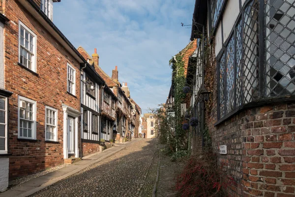 View of Mermaid Hill in Rye East Sussex — Stock Photo, Image