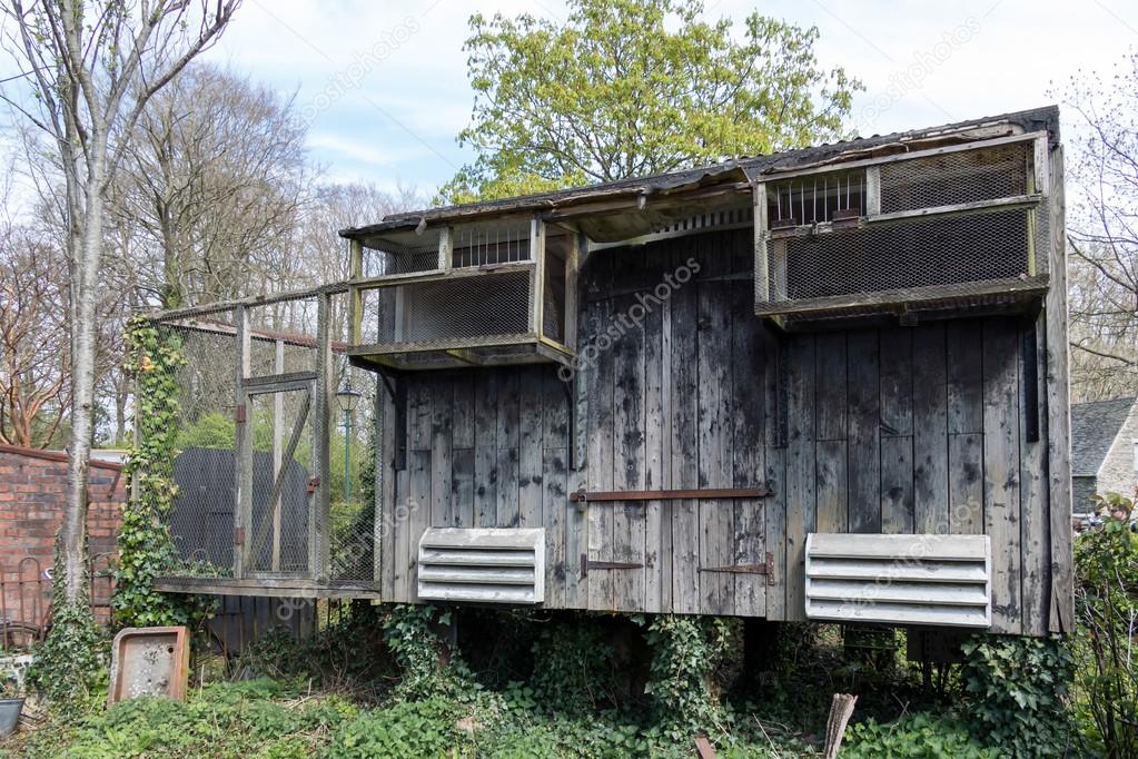 Old Chicken coop at St Fagans National History Museum in Cardiff