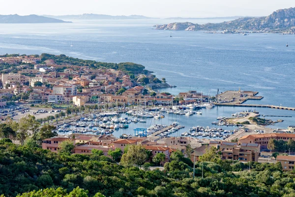 Kijk naar Palau in Sardinië — Stockfoto