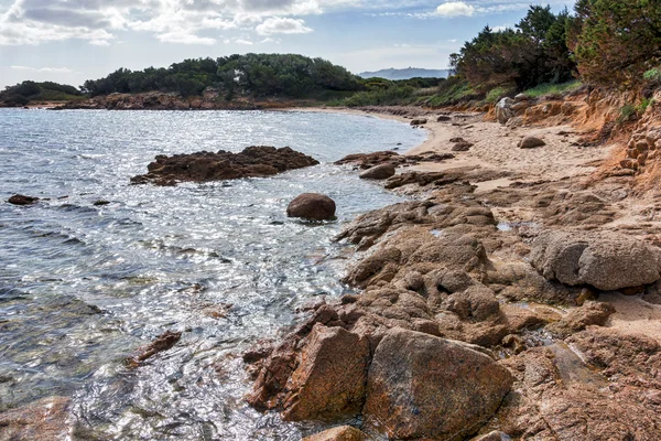 Praia de Mannena na Sardenha — Fotografia de Stock