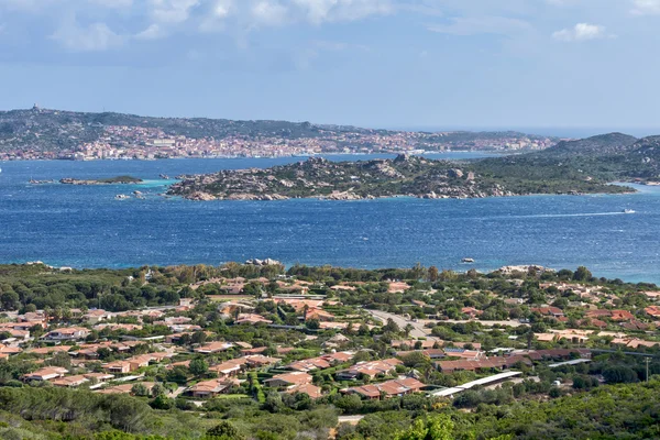 Vista para Palau, na Sardenha — Fotografia de Stock