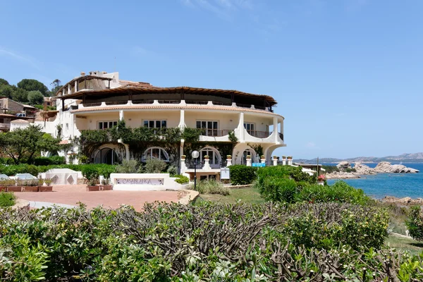 Casablanca Hotel in Baja Sardinia in Sardinia on May 18, 2015 — Stock Photo, Image