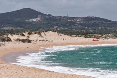 Porto Pollo Sardinya sahilde