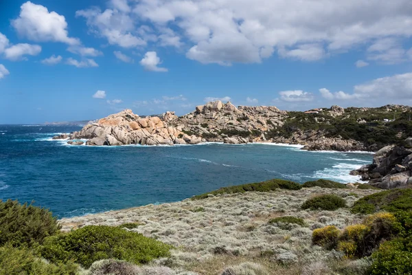 O litoral em Capo Testa Sardenha — Fotografia de Stock