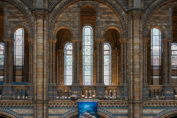 Interior view of the Natural History Museum in London on June 10 — Stock Photo, Image