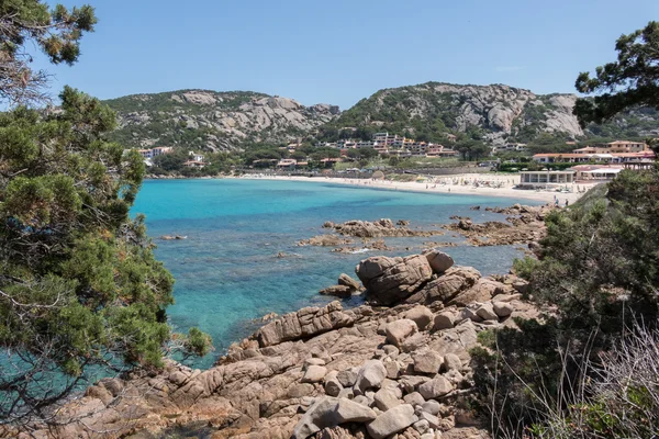 Het strand van Leogang in Sardinië op 18 mei 2015. — Stockfoto