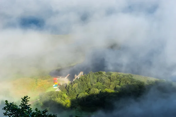 Uitzicht vanaf Verrassing Uitzicht bij Derwentwater — Stockfoto