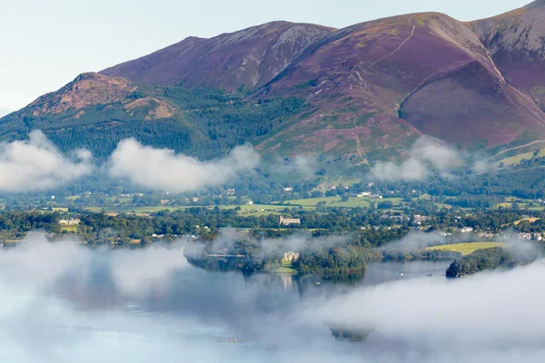 Vista desde Sorpresa Vista cerca de Derwentwater — Foto de Stock