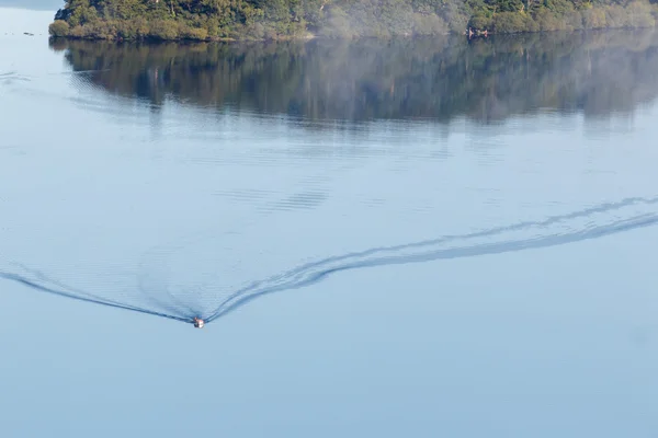 Widok z zaskoczenia w pobliżu Derwentwater — Zdjęcie stockowe