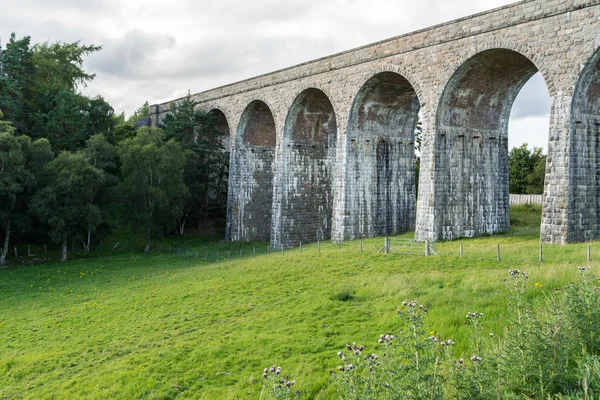 Tomatenviadukt in strathdearn Schottland — Stockfoto