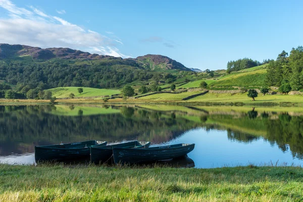 Watendlath Tarn Ordförande — Stockfoto