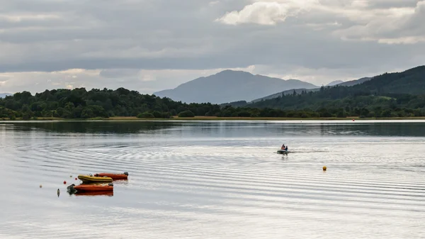 Boats on Loch Insh — Stock Photo, Image