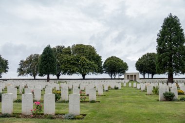 Souchez, Fransa/Avrupa - 12 Eylül: Kabare Rouge İngiliz Ce