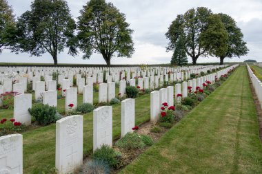 Souchez, Fransa/Avrupa - 12 Eylül: Kabare Rouge İngiliz Ce