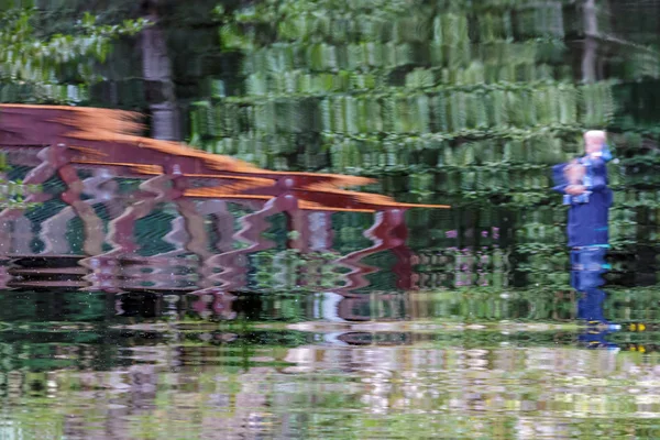Reflexión en Loch Insh — Foto de Stock