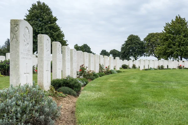 Souchez, Francia/Europa - 12 de septiembre: Cabaret Rouge británico Ce —  Fotos de Stock