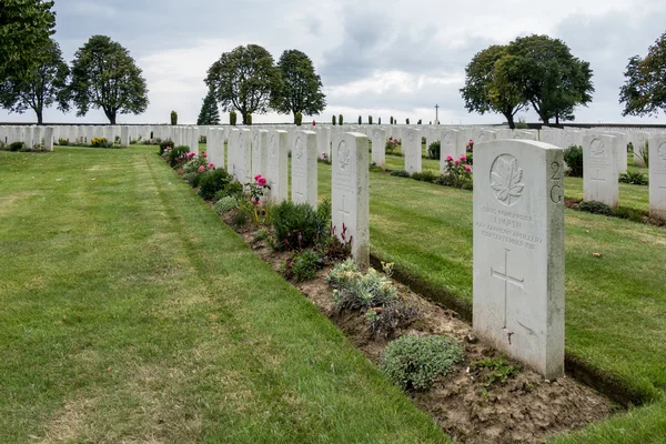 Souchez, Francia/Europa - 12 de septiembre: Cabaret Rouge británico Ce —  Fotos de Stock