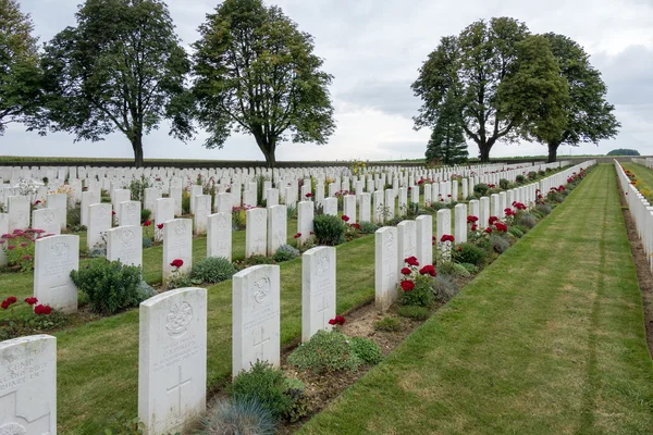 Souchez, Francia/Europa - 12 de septiembre: Cabaret Rouge británico Ce —  Fotos de Stock