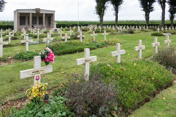 Neuville Saint-Vaast, Francie/Europe - 12. září: La Targette — Stock fotografie