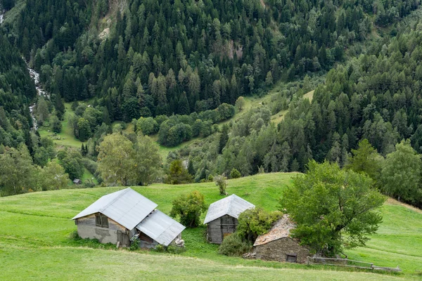 Simplon Pass, Švýcarsko / Evropa - 16. září: pohled z — Stock fotografie