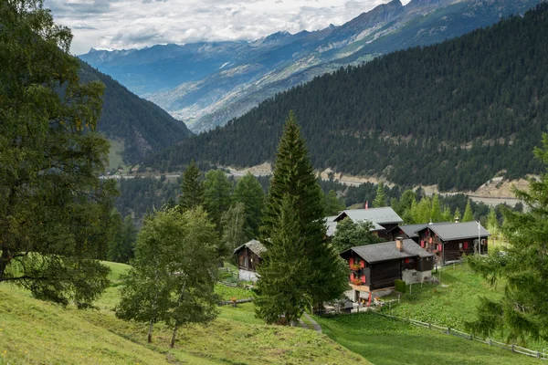 SIMPLON PASS, SWITZERLAND/ EUROPE - SEPTEMBER 16: View from the — Stock Photo, Image