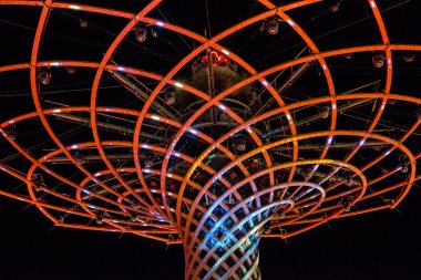 Milan, İtalya / Avrupa - 20 Eylül: hayat ağacı MIL Expo'da