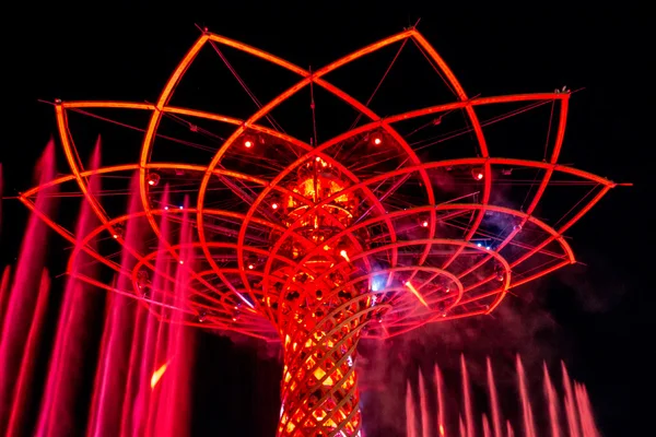 MILAN, ITALY/ EUROPE - SEPTEMBER 20: Tree of Life at Expo in Mil — Stock Photo, Image