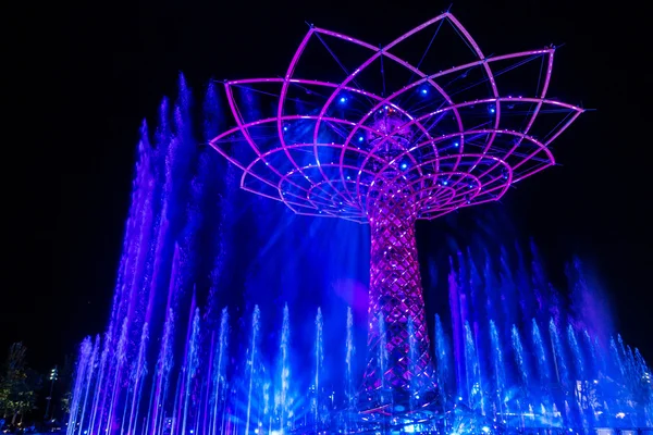 MILAN, ITALY/ EUROPE - SEPTEMBER 20: Tree of Life at Expo in Mil — Stock Photo, Image