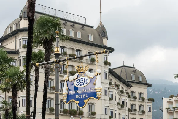 STRESA, ITALY/ EUROPE - SEPTEMBER 17: Ornate Regina Palace Hotel — Stock Photo, Image