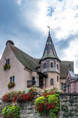EGUISHEIM, FRANCE/ EUROPE - SEPTEMBER 23: Chateau in Eguisheim i